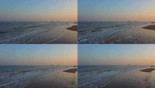 黄昏的大海高清在线视频素材下载