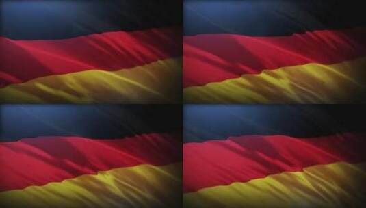 德国国旗编织动画高清在线视频素材下载