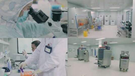 实验室干细胞研究高清在线视频素材下载