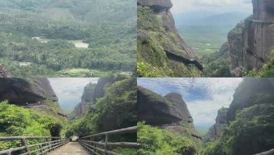 河源市龙川县霍山景区高清在线视频素材下载