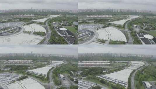 「有版权」航拍LOG3上海国际赛车场4K1-9高清在线视频素材下载