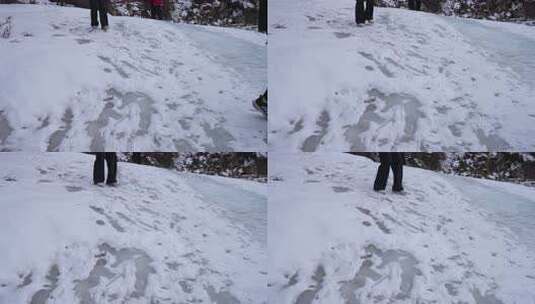 冬天 冬季 寒冷 凄凉 冷漠高清在线视频素材下载