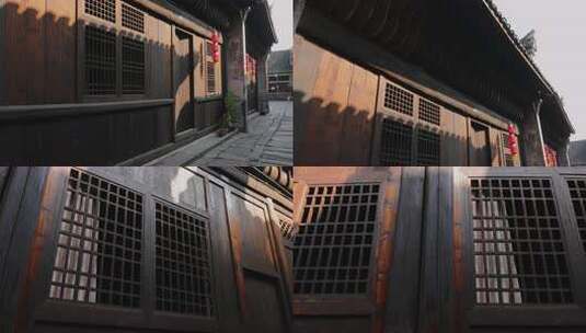 湖南黔阳古城古街小巷06【套组】高清在线视频素材下载