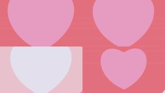 爱心心形转场1-alpha通道高清在线视频素材下载