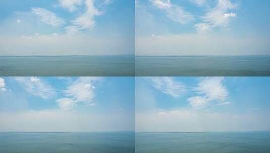 8K大理洱海宽广的湖面蓝天白云延时高清在线视频素材下载