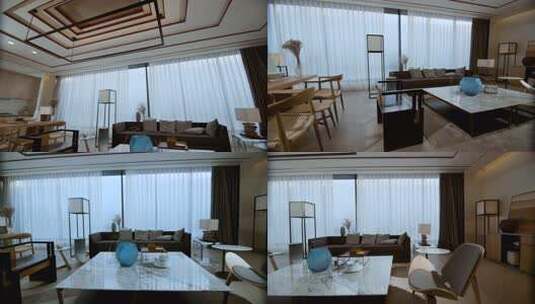 现代简约的室内设计高清在线视频素材下载