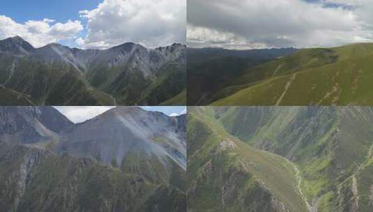 雪山自然风光全景高清在线视频素材下载