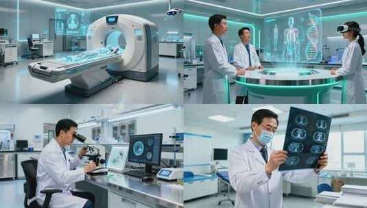 4K高端医疗 医学实验室 科技医疗 56高清在线视频素材下载