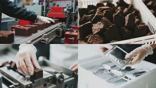 工人操作工厂生产线高清在线视频素材下载