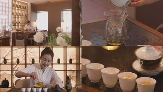 茶艺茶道文化高清在线视频素材下载