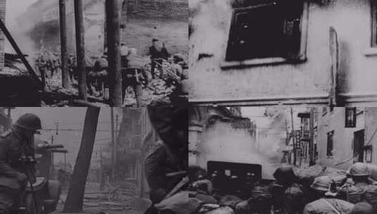 七七事变 四行仓库保卫战高清在线视频素材下载