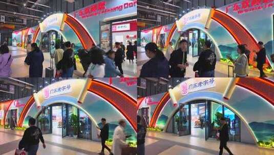 上海第八届进口博览会  上海进博会高清在线视频素材下载