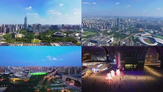 常州文化广场演出高清在线视频素材下载