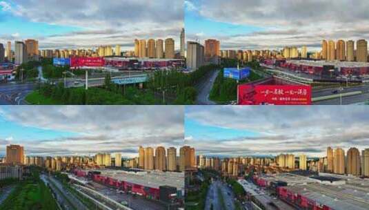 吉林城市风光高清在线视频素材下载