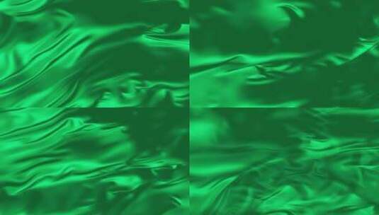 4k绿色绸缎高清在线视频素材下载