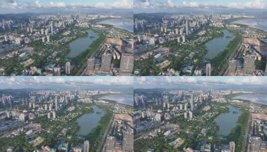 广东深圳华侨城国家湿地公园高清在线视频素材下载