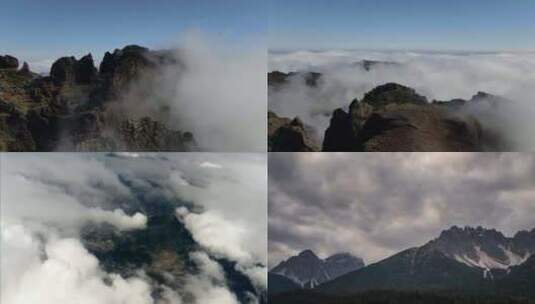 【合集】山上的云高清在线视频素材下载