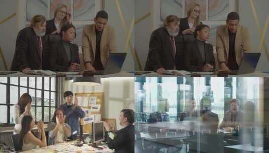 【合集】公司团队会议讨论高清在线视频素材下载