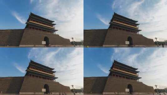 北京旅游 前门高清在线视频素材下载