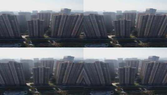 长沙北辰三角洲房地产高清在线视频素材下载