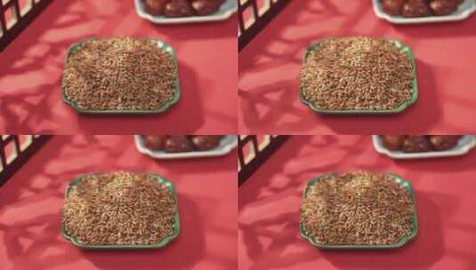 杂粮红米高清在线视频素材下载