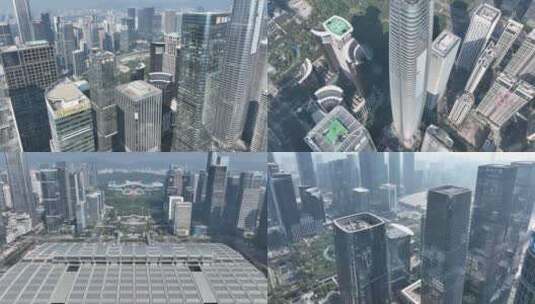 深圳繁华城市高楼高清在线视频素材下载