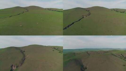 草原空镜-航拍（4k）-3高清在线视频素材下载