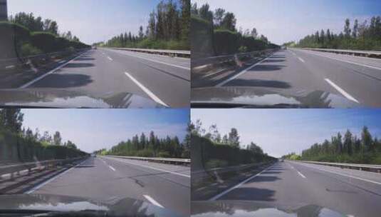 高速开车高清在线视频素材下载