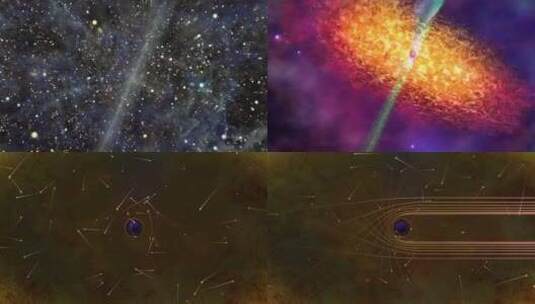 第一次观察到宇宙黑洞动画高清在线视频素材下载