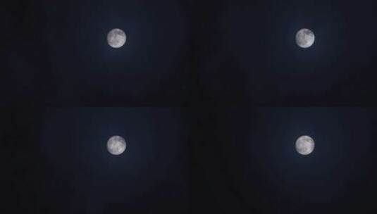 月亮  夜晚高清在线视频素材下载