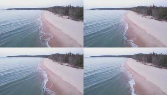 沙滩海浪海岛高清在线视频素材下载