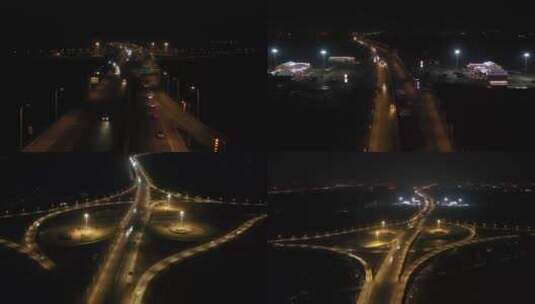 赣江服务区和绕城高速高清在线视频素材下载