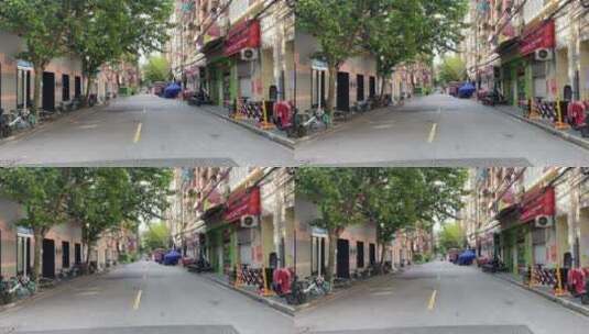 上海疫情街道空旷高清在线视频素材下载
