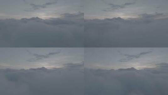 云彩云朵阳光航拍背景素材高清在线视频素材下载