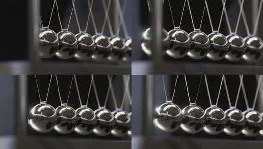 牛顿摆 牛顿摆球 永动球高清在线视频素材下载