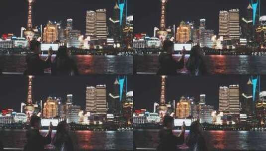 2024.5.8上海外滩夜景高清在线视频素材下载