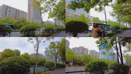 城市马路公路风景视频素材高清在线视频素材下载