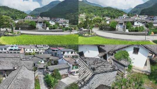 汉阴县古建筑清代历史遗迹高清在线视频素材下载