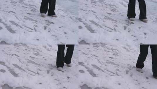 冬天 冬季 寒冷 凄凉 冷漠高清在线视频素材下载