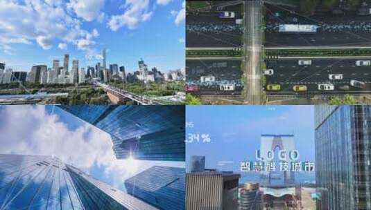 精品 · 互联网科技数字智慧城市AE模板高清AE视频素材下载