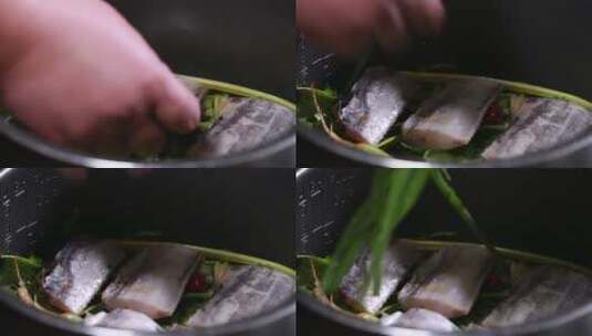 高压锅焖菜 (10)高清在线视频素材下载