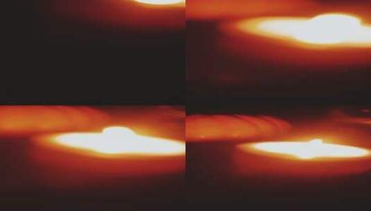 燃烧的蜡烛火焰高清在线视频素材下载