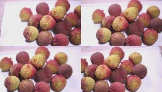 水果荔枝热带水果高清在线视频素材下载