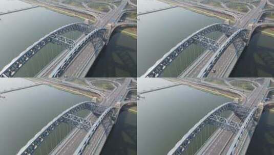 晋阳桥桥顶平移高清在线视频素材下载
