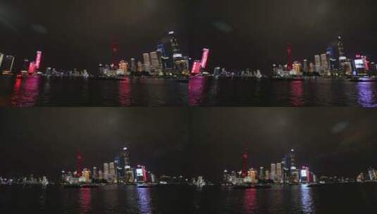 上海黄浦江夜景高清在线视频素材下载