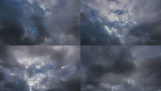 移动的云层高清在线视频素材下载