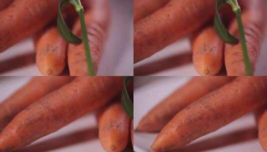 蔬菜胡萝卜素健康高清在线视频素材下载