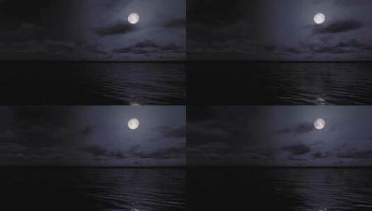 月亮  夜晚高清在线视频素材下载