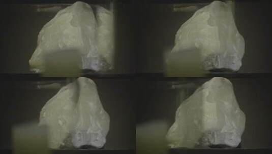 玉石博物馆玉石标本展示LOG高清在线视频素材下载