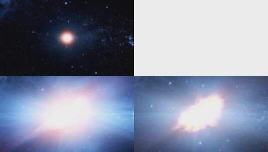 超新星(蟹状)爆炸高清在线视频素材下载